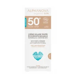 Alphanova Bio Spf 50 Getinte Allergische Gevoelige Huid