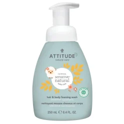 Attitude Sensitive Baby 2In1 Schuimende Shampoo & Body Wash