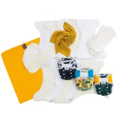 Bamboolik Ai2 Duo Wasbare Luiers Set Medium