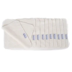 Bamboolik Bamboo Napkins | Wit 10 Stuks