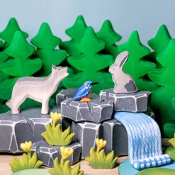 Bumbu Toys Gele Bloem Met Gras