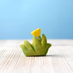 Bumbu Toys Gele Bloem Met Gras