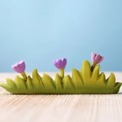 Bumbu Toys Paarse Bloemen Met Gras