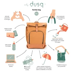 Dusq Family Bag | Canvas – Cloud Grey