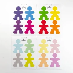 Flockmen Color Sticker Set