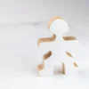 Flockmen Creative White Sticker Set