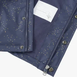 Fresk Duurzame Kinderregenjas Indigo Dots | 1-8 Jaar