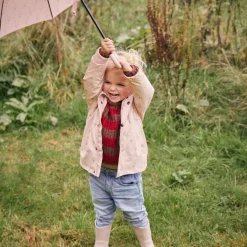 Fresk Duurzame Kinderregenjas Indigo Dots | 1-8 Jaar