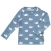 Fresk Uv Top Longsleeve Whale Blue Fog – Maat 62/68