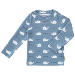 Fresk Uv Top Longsleeve Whale Blue Fog – Maat 62/68
