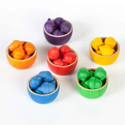 Grapat Bowls And Acorns