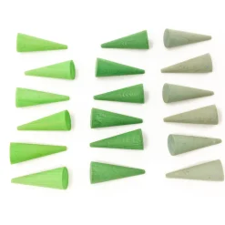 Grapat Mandala Green Cones