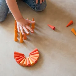 Grapat Mandala Orange Cones