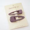 Grech & Co Matte Haarspeldjes | Burlwood