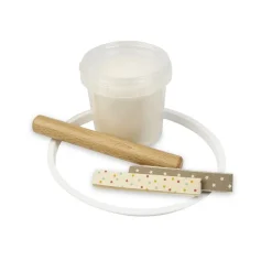 Grunspecht Natuurlijke Baby Gipsafdruk Set