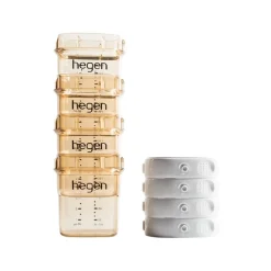 Hegen Opslagbakjes Moedermelk 4 Stuks | 150 Ml