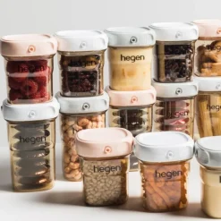 Hegen Opslagbakjes Moedermelk 4 Stuks | 150 Ml