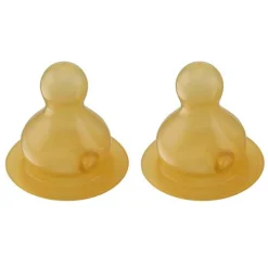 Hevea Flesspeen Slow Flow – 2 Stuks