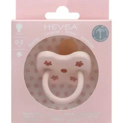 Hevea Speentje 0-3 Maanden Powder Pink – Rond