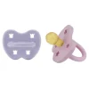 Hevea Speentje 3-36 Maanden Rond Duo Dusty Violet / Light Orchid