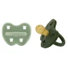 Hevea Speentje 3-36 Maanden Rond Duo Moss Green / Deep Forest
