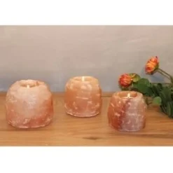 Himalaya Salt Dreams Theelichthouder | Groot