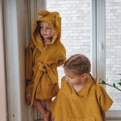 Kikadu Badjas Konijn – Mosterd (1-4 Jaar)