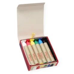 Kitpas Medium Rijstwax Krijt | 6 Stuks
