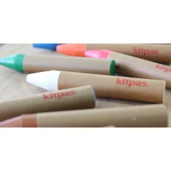 Kitpas Medium Rijstwax Krijt | 6 Stuks