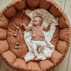 Play & Go Bloom Organic Babymat Tawny Brown