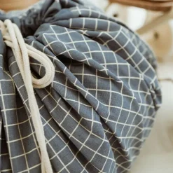 Play & Go Opbergzak / Speelkleed Organic Original Blue