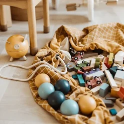 Play & Go Opbergzak / Speelkleed Organic Original Mustard