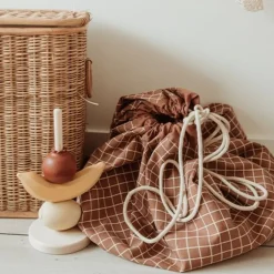 Play & Go Opbergzak / Speelkleed Organic Original Brown