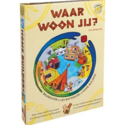 Sunny Games Cooperatief Bordspel Waar Woon Jij? | 4+