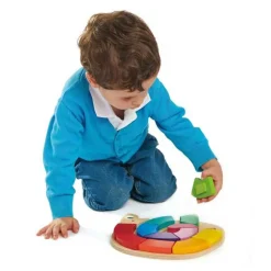 Tender Leaf Toys Puzzel Kleur Me Gelukkig