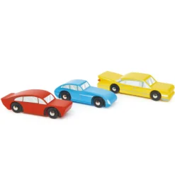 Tender Leaf Toys Retro Auto's – 3 Stuks